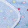 image1 Pack 3 Blankets Super Soft Cute Dot Pattern Pet Blanket Flannel Throw for Dog Puppy Cat BeigeBrownPink SmallBlue2