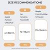 image1 Pack 3 Blankets Super Soft Cute Dot Pattern Pet Blanket Flannel Throw for Dog Puppy Cat BeigeBrownPink SmallBluePurpleGrey