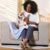 image1 Pack 3 Blankets Super Soft Cute Dot Pattern Pet Blanket Flannel Throw for Dog Puppy Cat BeigeBrownPink SmallBluePurpleGrey
