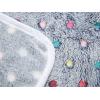 image1 Pack 3 Blankets Super Soft Cute Dot Pattern Pet Blanket Flannel Throw for Dog Puppy Cat BeigeBrownPink SmallBluePurpleGrey