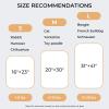 image1 Pack 3 Blankets Super Soft Fluffy Premium Cute Elephant Pattern Pet Blanket Flannel Throw for Dog Puppy Cat BluePinkYellow Small23x16 inchBlue