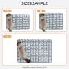 image1 Pack 3 Blankets Super Soft Fluffy Premium Cute Elephant Pattern Pet Blanket Flannel Throw for Dog Puppy Cat BluePinkYellow Small23x16 inchDark Grey