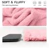 image1 Pack 3 Calming Blankets Fluffy Premium Fleece Pet Blanket Soft Sherpa Throw for Dog Puppy Cat Beige Small 23quot x16Pink