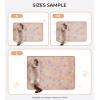 imageLuciphia 1 Pack 2 Pet Blankets for Dogs Cats Fleece Print Dog Cat Blankets for Small Medium Large Puppy Kitten Grey Paw Medium30x20 inchBone Brown Purple