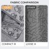 imageLuciphia 1 Pack 2 Pet Blankets for Dogs Cats Fleece Print Dog Cat Blankets for Small Medium Large Puppy Kitten Grey Paw Medium30x20 inchGrey Paw