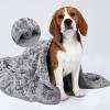 imageLuciphia 1 Pack 2 Pet Blankets for Dogs Cats Fleece Print Dog Cat Blankets for Small Medium Large Puppy Kitten Grey Paw Medium30x20 inchGrey Paw