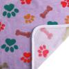 imageLuciphia 1 Pack 6 Dog Blankets Cat Soft Fluffy Fleece Pet Blanket Warm Cute Print Design Puppy Kitten Doggy Bone Small23quotx16quotBone
