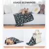 imageLuciphia 1 Pack 6 Dog Blankets Cat Soft Fluffy Fleece Pet Blanket Warm Cute Print Design Puppy Kitten Doggy Bone Small23quotx16quotPaw