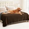 imageLuciphia Waterproof Blanket for Large Dogs Liquid Proof Furniture Protector Washable Pet Reversible Bed Cover for Couch Soft Sherpa Fleece Cat Blanket for Small Medium Grey Small40quot x 28quotBrown