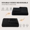 imageLuciphia Waterproof Blanket for Large Dogs Liquid Proof Furniture Protector Washable Pet Reversible Bed Cover for Couch Soft Sherpa Fleece Cat Blanket for Small Medium Grey Small40quot x 28quotBlack