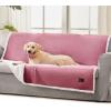 imageLuciphia Waterproof Blanket for Large Dogs Liquid Proof Furniture Protector Washable Pet Reversible Bed Cover for Couch Soft Sherpa Fleece Cat Blanket for Small Medium Grey Small40quot x 28quotPink White