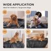 imageLuciphia Waterproof Blanket for Large Dogs Liquid Proof Furniture Protector Washable Pet Reversible Bed Cover for Couch Soft Sherpa Fleece Cat Blanket for Small Medium Grey Small40quot x 28quotLight Grey