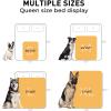 imageWaterproof Pet Blanket Liquid Pee Proof Dog Blanket for Sofa Bed Couch Reversible Sherpa Fleece Furniture Protector Cover for Small Medium Large Dogs Cats Dark Gray Small40quot x 28quotDark Graythicken