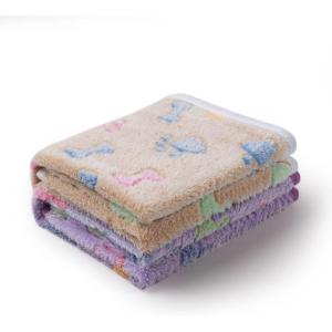imageLuciphia 1 Pack 2 Pet Blankets for Dogs Cats Fleece Print Dog Cat Blankets for Small Medium Large Puppy Kitten Grey Paw Medium30x20 inchBone Brown Purple