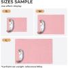 imageLuciphia Premium Fleece Pet Blanket for Small Medium Dogs Puppy Soft Sherpa Calming Cat Throw BlanketsPink57x40 inchesPink