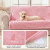 imageLuciphia Waterproof Pet Blanket for Medium Large Dogs Soft Cat Sherpa Calming Thick Cover Leakproof Cozy Puppy Sofa Bed Car Couch ProtectorGrey30x20 inchesPink