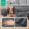 imageLuciphia Waterproof Pet Blanket for Medium Large Dogs Soft Cat Sherpa Calming Thick Cover Leakproof Cozy Puppy Sofa Bed Car Couch ProtectorGrey30x20 inchesGrey