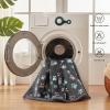 imageLuciphia Waterproof Pet Blankets for Couch Sofa Bed Cover Liquid Pee Proof Washable Soft Fluffy Large Dog Blanket Reversible Furniture Protection Grey Bone Thicken XLarge85quot x 57quotGrey Paw