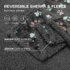 imageLuciphia Waterproof Pet Blankets for Couch Sofa Bed Cover Liquid Pee Proof Washable Soft Fluffy Large Dog Blanket Reversible Furniture Protection Grey Bone Thicken XLarge85quot x 57quotGrey Paw