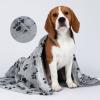 imageSmall Fleece Dog Blankets Gift for Puppy Essential Calming Cat Bed Blanket Medium Dogs Soft Throw Grey Small23quotx16quotPack of 3