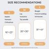 imageSmall Fleece Dog Blankets Gift for Puppy Essential Calming Cat Bed Blanket Medium Dogs Soft Throw Grey Small23quotx16quotPack of 3