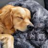 imageLuciphia Large Waterproof Dog Blanket Pet Washable Liquid Proof Furniture Protector Extra Large Calming Long Faux Fur Bed Cover for Couch Cat Blankets Reversible Protection Mist Grey 60quot x 80quotTiedye Grey