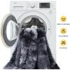 imageLuciphia Large Waterproof Dog Blanket Pet Washable Liquid Proof Furniture Protector Extra Large Calming Long Faux Fur Bed Cover for Couch Cat Blankets Reversible Protection Mist Grey 60quot x 80quotTiedye Grey
