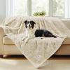 imageLuciphia Waterproof Blanket for Large Dogs Washable Pet Bed Cover Soft Fluffy Puppy Blanket with Premium Fleece Cozy Calming Cat Blankets for Indoor Cats Beige 65x57 inchBeigewaterproof