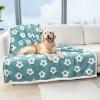 imageLuciphia Waterproof Pet Blanket for Medium Large Dogs Washable Fluffy Thick Jacquard Shag Fleece Warm Sherpa 3D Textured Flower Print for Cats Puppy Couch Protection Green40x28 inchesBlue