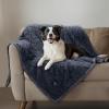 imageWaterproof Pet Blanket Liquid Pee Proof Dog Blankets for Sofa Bed Couch Reversible Sherpa Fleece Furniture Protector Cover for Small Medium Large Dogs CatsLight Grey Small40quot x 28quotDark Grey