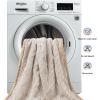 imageWaterproof Pet Blanket Liquid Pee Proof Dog Blankets for Sofa Bed Couch Reversible Sherpa Fleece Furniture Protector Cover for Small Medium Large Dogs CatsLight Grey Small40quot x 28quotBeige