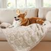imageLuciphia Waterproof Blanket for Large Dogs Washable Pet Bed Cover Soft Fluffy Puppy Blanket with Premium Fleece Cozy Calming Cat Blankets for Indoor Cats Beige 65x57 inchBeigewaterproof