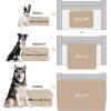 imageLuciphia Small Dog Blanket Washable Pet Bed Cover Soft Fluffy Puppy Blanket with Premium Fleece 300GSM Cozy Calming Cat Blankets for Indoor Cats Pink 30x20 inchBeige