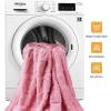 imageLuciphia Small Dog Blanket Washable Pet Bed Cover Soft Fluffy Puppy Blanket with Premium Fleece 300GSM Cozy Calming Cat Blankets for Indoor Cats Pink 30x20 inchPink