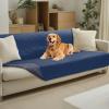 imageLuciphia 100 Waterproof Couch Cover Blanket for Dogs AntiSlip Pet Couch Protector Sofa Mat Puppy Cat with NonSlip Bottom Grey 30x70 InchNavyblue