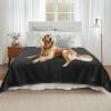 imageLuciphia Waterproof Pet Blanket Liquid Pee Proof Dog Blanket for Sofa Bed Couch Reversible Sherpa Fleece Furniture Protector Cover for Small Medium Large Dogs Cats KhakiBeige Small40quot x 28quotBlackthicken