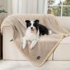 imageLuciphia Waterproof Pet Blanket Liquid Pee Proof Dog Blanket for Sofa Bed Couch Reversible Sherpa Fleece Furniture Protector Cover for Small Medium Large Dogs Cats KhakiBeige Small40quot x 28quotGrey Beigethicken