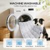 image:imageLuciphia Premium Dog Cooling Mat NonSlip QMAXgt05 SelfCooling Pad for Small Pet Cat Indoor Portable Kennel Puppy Bed for Summer Crate Pad for Dog Washable Light Grey 20x30 inchesLight Grey