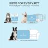 image:imageLuciphia Premium Dog Cooling Mat NonSlip QMAXgt05 SelfCooling Pad for Small Pet Cat Indoor Portable Kennel Puppy Bed for Summer Crate Pad for Dog Washable Light Grey 20x30 inchesLight Blue
