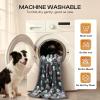 image:imageLuciphia Waterproof Pet Blankets for Couch Sofa Bed Cover Cat Liquid Pee Proof Washable Soft Fluffy Large Dog Blanket Reversible Furniture Protection Puppy Grey Paw Thicken King Size100 x 85Grey Paw