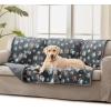 image:imageLuciphia Waterproof Pet Blankets for Couch Sofa Bed Cover Cat Liquid Pee Proof Washable Soft Fluffy Large Dog Blanket Reversible Furniture Protection Puppy Grey Paw Thicken King Size100 x 85Grey Paw