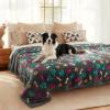 image:imageLuciphia Waterproof Pet Blankets for Couch Sofa Bed Cover Cat Liquid Pee Proof Washable Soft Fluffy Large Dog Blanket Reversible Furniture Protection Puppy Grey Paw Thicken King Size100 x 85Grey Bone