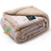 image:imageLuciphia Waterproof Pet Blankets for Couch Sofa Bed Cover Cat Liquid Pee Proof Washable Soft Fluffy Large Dog Blanket Reversible Furniture Protection Puppy Grey Paw Thicken King Size100 x 85Heart Paw Khaki