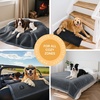 image:imageLuciphia Waterproof Blanket for Dog Washable Reversible Sherpa Fleece Throw Blanket for Bed Couch Soft Liquid Pee Proof Furniture Cover Protector for Small Medium Large Pet Cat Grey 35 x 25Grey