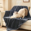 image:imageLuciphia Waterproof Blanket for Dog Washable Reversible Sherpa Fleece Throw Blanket for Bed Couch Soft Liquid Pee Proof Furniture Cover Protector for Small Medium Large Pet Cat Grey 35 x 25Grey