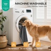 image:imageLuciphia Waterproof Blanket for Dog Washable Reversible Sherpa Fleece Throw Blanket for Bed Couch Soft Liquid Pee Proof Furniture Cover Protector for Small Medium Large Pet Cat Grey 35 x 25Light Grey