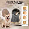 image:imageLuciphia Waterproof Blanket for Dog Washable Reversible Sherpa Fleece Throw Blanket for Bed Couch Soft Liquid Pee Proof Furniture Cover Protector for Small Medium Large Pet Cat Grey 35 x 25Greywhite