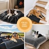 image:imageLuciphia Waterproof Blanket for Dog Washable Reversible Sherpa Fleece Throw Blanket for Bed Couch Soft Liquid Pee Proof Furniture Cover Protector for Small Medium Large Pet Cat Grey 35 x 25Black