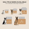 image:imageLuciphia Waterproof Blanket for Dog Washable Reversible Sherpa Fleece Throw Blanket for Bed Couch Soft Liquid Pee Proof Furniture Cover Protector for Small Medium Large Pet Cat Grey 35 x 25Khakiwhite