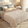 image:imageLuciphia Waterproof Blanket for Small Dog Cat Puppy UltraSoft amp Calming Pet Throw Reversible Warm Fleece Durable Furniture Crate Couch Cover Protector Machine Washable Leakproof Beige S 40x28Beige